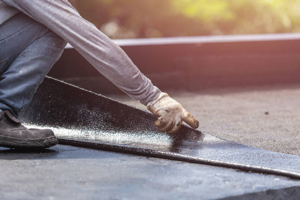 Professional Emergency Waterproofing technician working in Perth Amboy, NJ